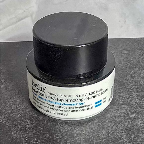 Belif New Aqua Bomb makeup removing cleansing balm travel size 9 ml - Picture 4 of 8